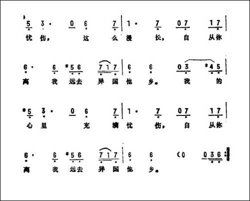 离歌-中巴合拍电视剧《纽带》插曲