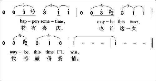 也许这一次-May-Be-This-Time-中外文对照