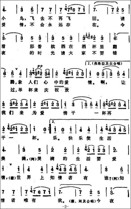 [意]-饮酒歌-歌剧《茶花女》选曲-
