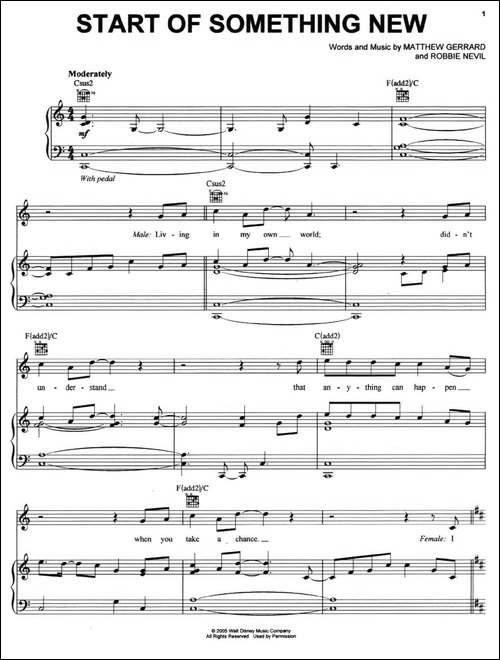 [美]Start-Of-Something-New-正谱