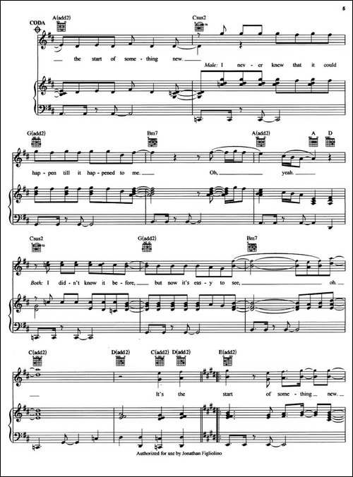 [美]Start-Of-Something-New-正谱