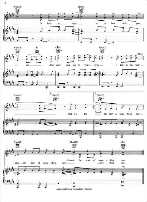 [美]Start-Of-Something-New-正谱