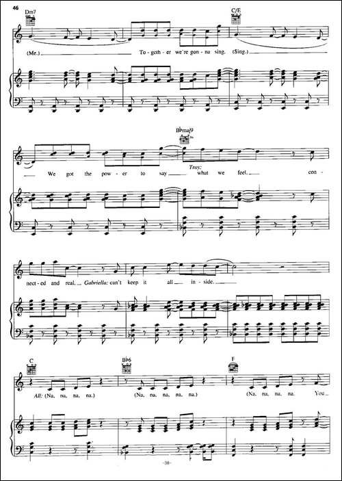 [美]You-Are-the-Music-in-Me--Sharpay-Version-正谱