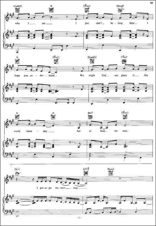 [美]Gotta-Go-My-Own-Way-正谱