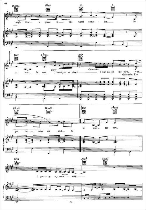 [美]Gotta-Go-My-Own-Way-正谱
