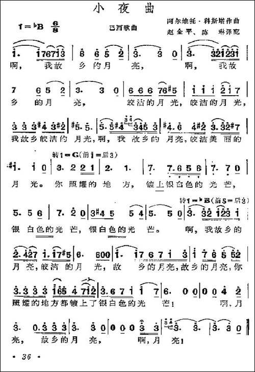[巴西]小夜曲