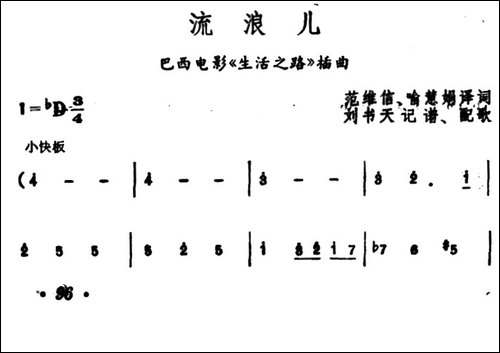 [巴西]流浪儿-电影《生活之路》插曲