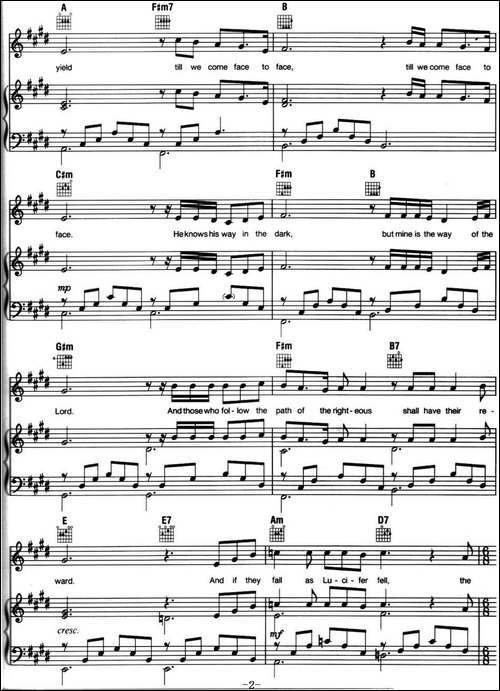 Stars--音乐剧《悲惨世界》-Les-Miserables选曲、正谱-