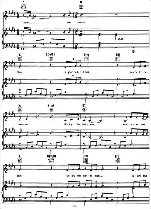Stars--音乐剧《悲惨世界》-Les-Miserables选曲、正谱-