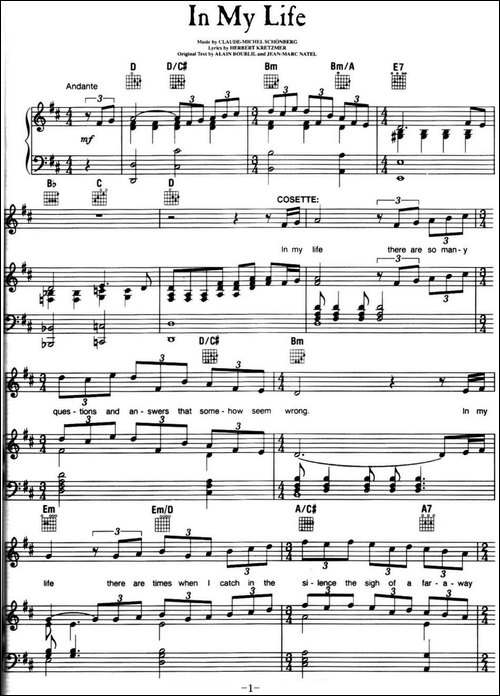 In-My-Life--音乐剧《悲惨世界》-Les-Miserables选曲、正谱-