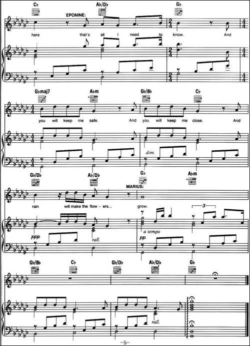 A-Little-Fall-of-Rain-音乐剧《悲惨世界》-Les-Miserables选曲