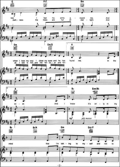 On-My-Own-音乐剧《悲惨世界》-Les-Miserables选曲、正谱-