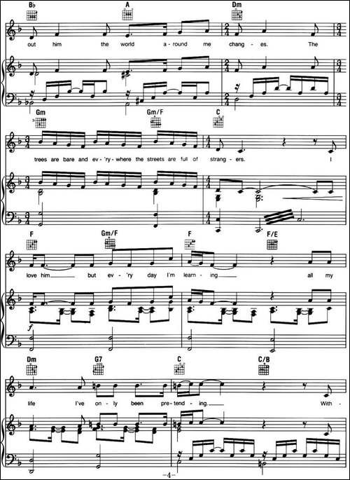 On-My-Own-音乐剧《悲惨世界》-Les-Miserables选曲、正谱-