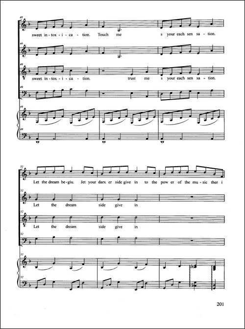 The-Music-of-The-Night-合唱-正谱