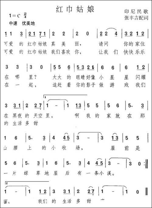 红巾姑娘-印尼