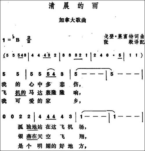 [加]清晨的雨-