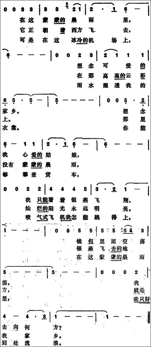 [加]清晨的雨-