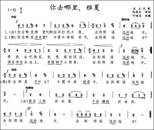 你去哪里，雅夏-波兰