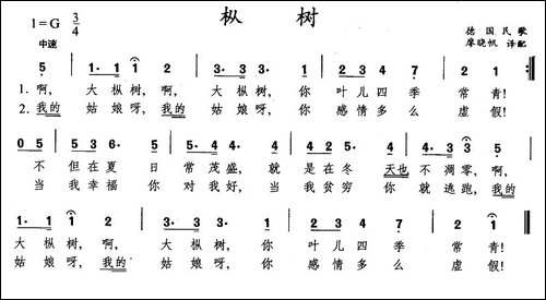 枞树-德