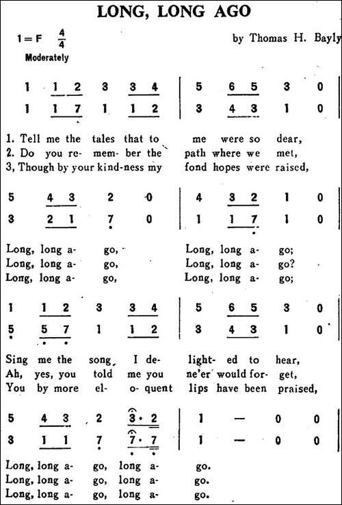 [英]LONG，LONG-AGO-多年以前