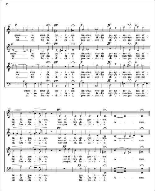 Pange-lingua-混声合唱