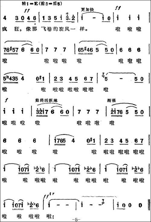 吉卜赛女郎之歌-选自歌剧《卡门》第二幕第一场