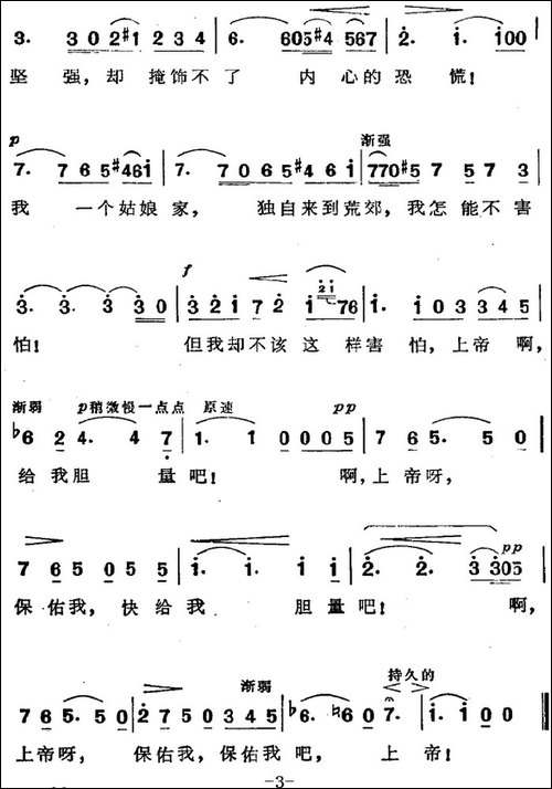 米卡埃拉咏叹调-选自歌剧《卡门》第三幕第四场