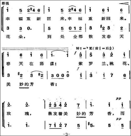 歌剧《蝴蝶夫人》选曲：花儿二重唱