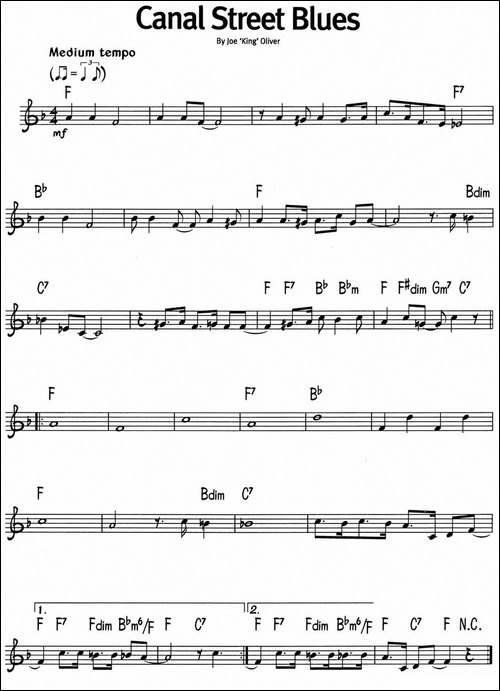 蓝调音乐：Canal-Street-Blues