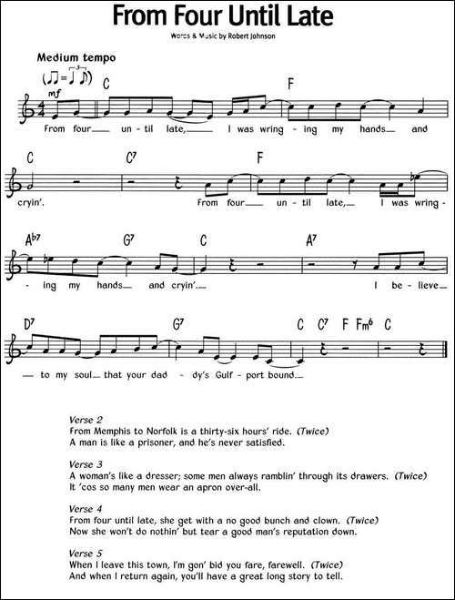 蓝调音乐：From-Four-Until-Late