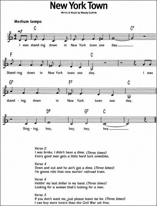 蓝调音乐：New-York-Town