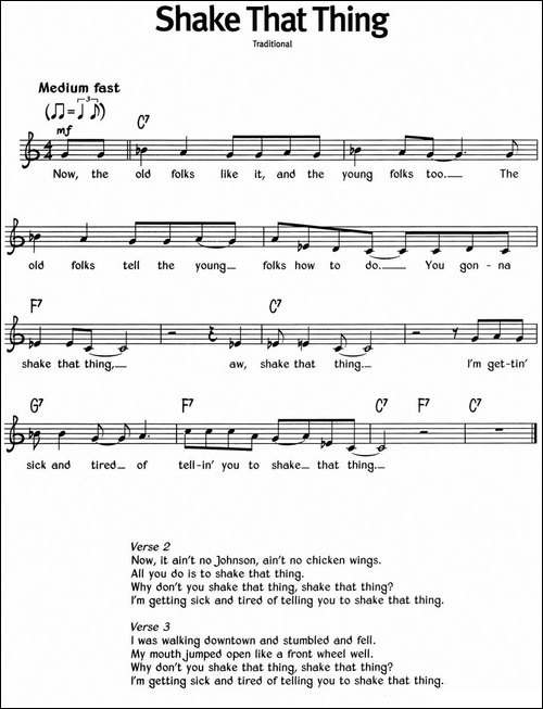 蓝调音乐：Shake-That-Thing