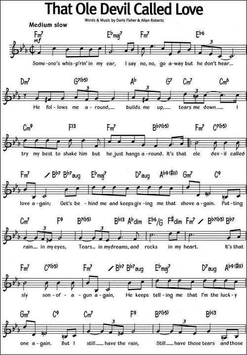 蓝调音乐：That-Ole-Devil-Called-Love