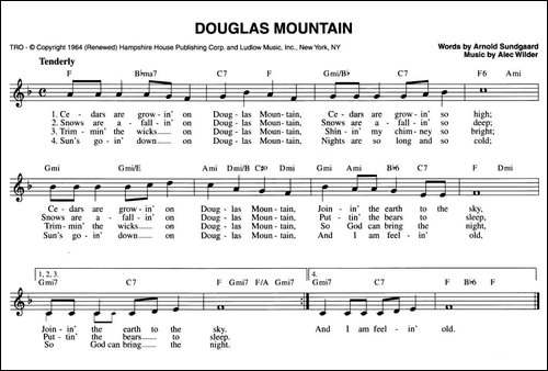 CHRISTMAS-CELEBRATIONS：48.DOUGLAS-MOUNTAIN