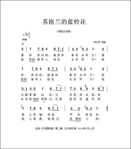 苏格兰的蓝铃花-苏格兰