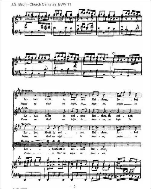 Lobet-Gott-in-Seinen-Reicben-颂扬上帝