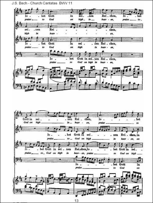 Lobet-Gott-in-Seinen-Reicben-颂扬上帝