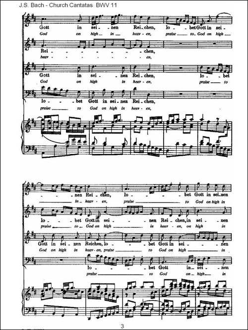 Lobet-Gott-in-Seinen-Reicben-颂扬上帝
