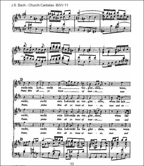 Lobet-Gott-in-Seinen-Reicben-颂扬上帝