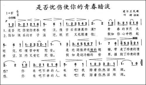 是否忧伤使你的青春暗淡-爱尔兰