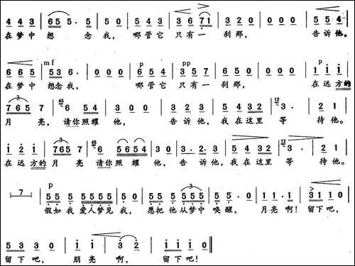 [捷]月亮颂-选自歌剧《水仙女》