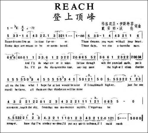 REACH-登上顶峰