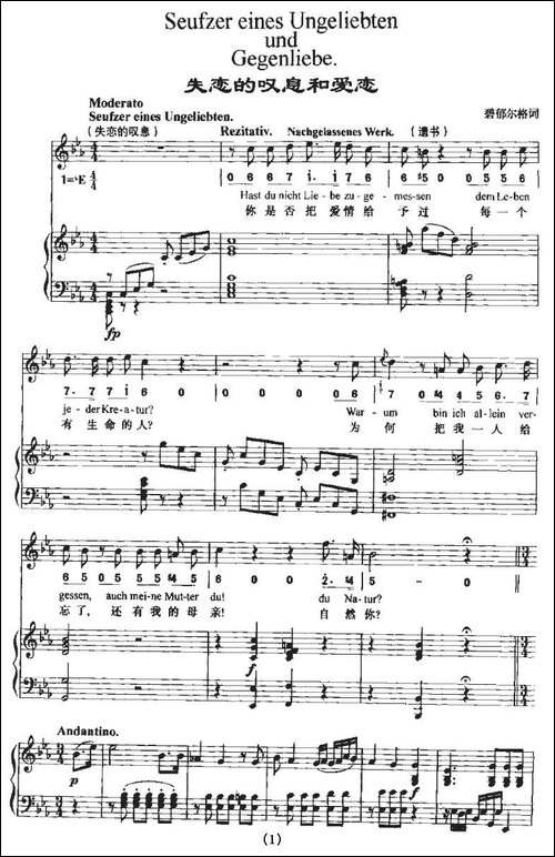 Seufzer-eines-Ungeliebten-und-Gegenliebe-失恋的叹息和爱恋