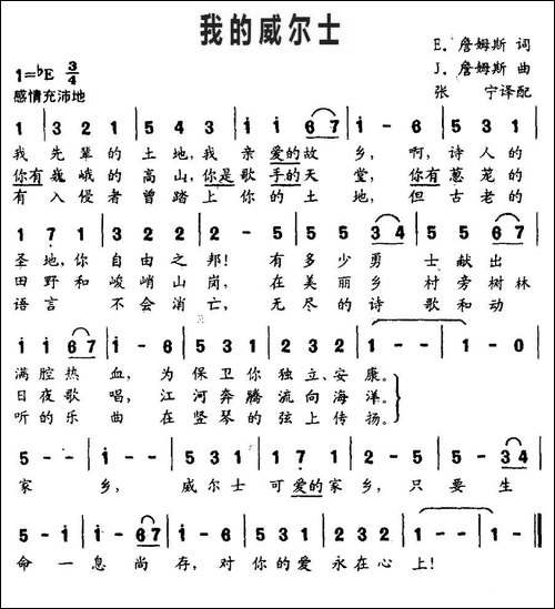 我的威尔士