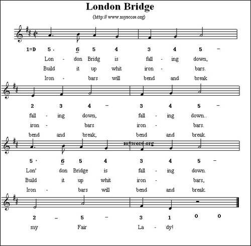 London-Bridge--伦敦桥--英文儿歌
