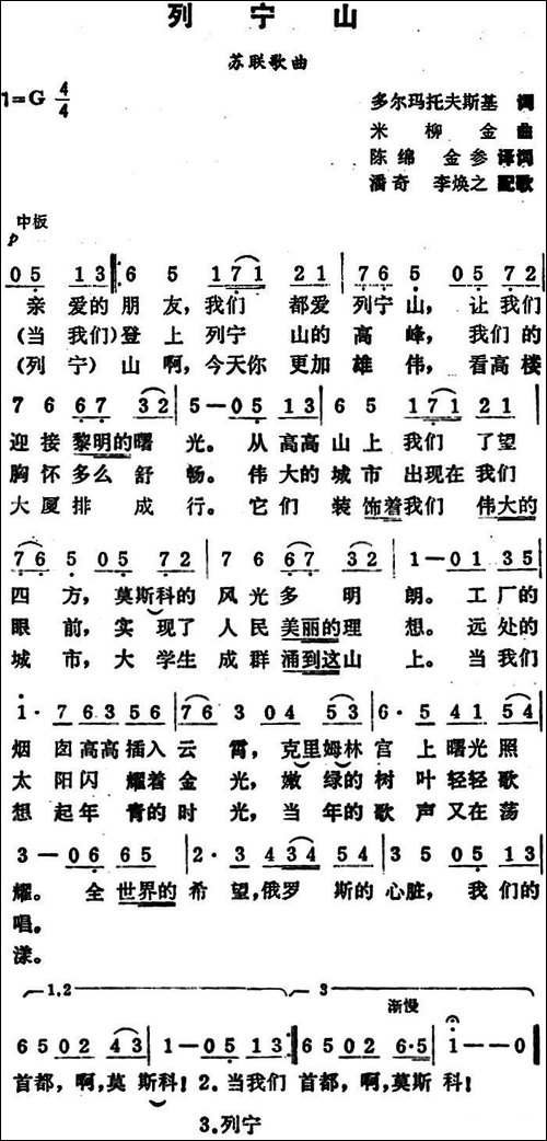 [前苏联]-列宁山