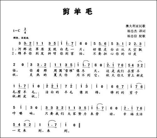 [澳大利亚]剪羊毛