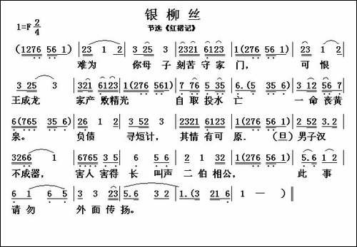[闽剧]-银柳丝-《红裙记》选段