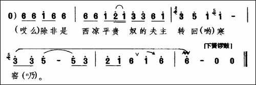 [咳子戏]三姐剜菜上了桥-《盘坡》选段-王宝钏唱
