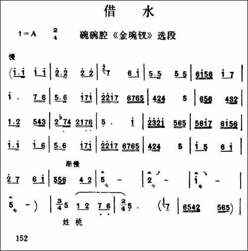 [碗碗腔]借水-《金琬钗》选段